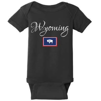 Wyoming Usa Baby Bodysuit