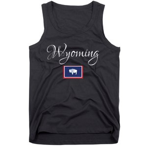 Wyoming Usa Tank Top