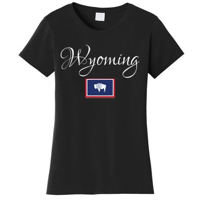 Wyoming Usa Women's T-Shirt