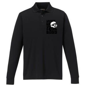 WhatS Up You Cool Baby Onesie Performance Long Sleeve Polo