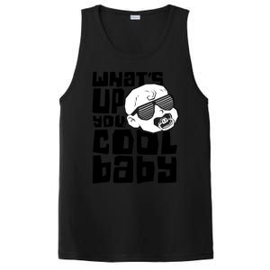 WhatS Up You Cool Baby Onesie PosiCharge Competitor Tank