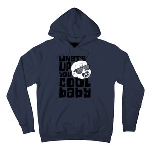 WhatS Up You Cool Baby Onesie Hoodie