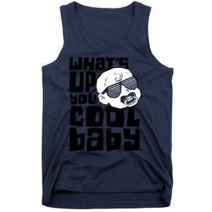 WhatS Up You Cool Baby Onesie Tank Top