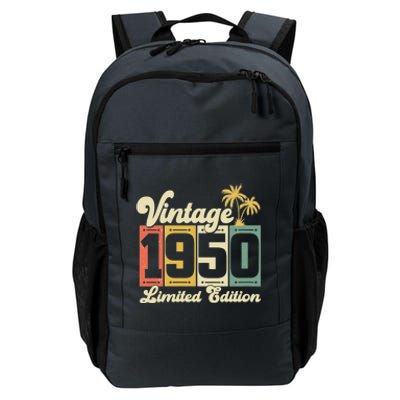 Wo Vintage 1950 Funny 73 Years Old 73rd Birthday Gift  Wo V-Neck Daily Commute Backpack