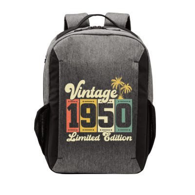 Wo Vintage 1950 Funny 73 Years Old 73rd Birthday Gift  Wo V-Neck Vector Backpack