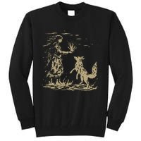 Witch Vintage 90s Spiritual Graphic Tall Sweatshirt