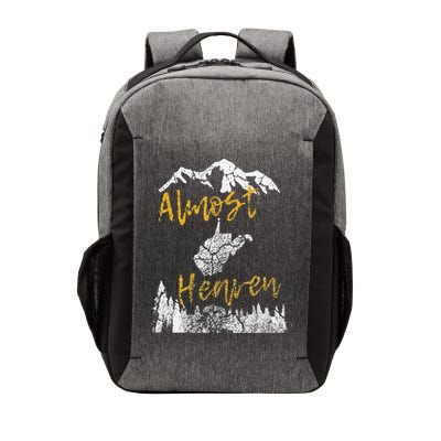 West Virginia Almost Heaven State Map WV Bear Mountains Home Vector Backpack