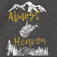 West Virginia Almost Heaven State Map WV Bear Mountains Home Vector Backpack