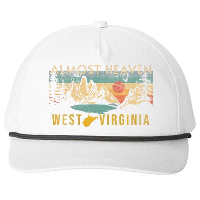 West Virginia Almost Heaven Snapback Five-Panel Rope Hat