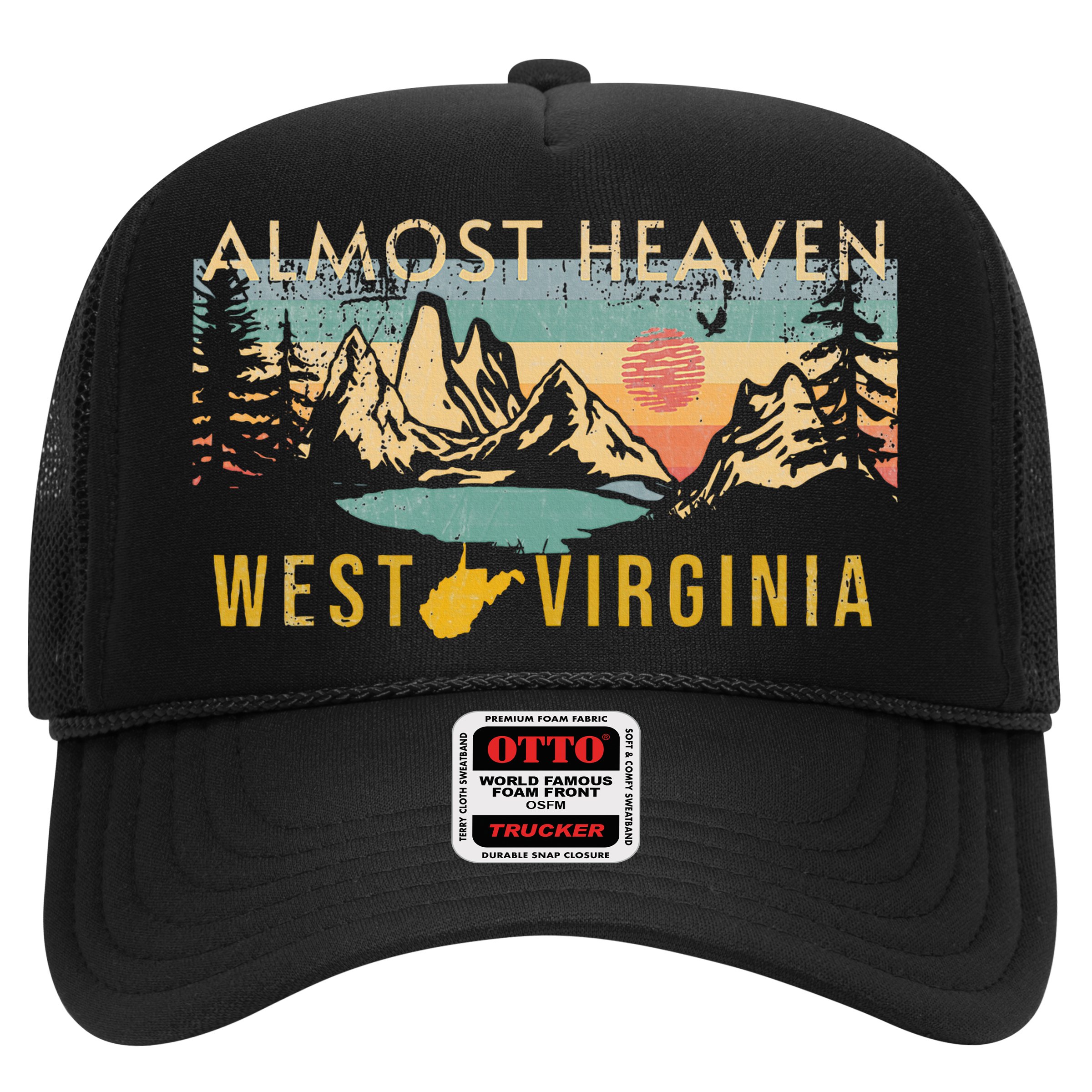 West Virginia Almost Heaven Hat