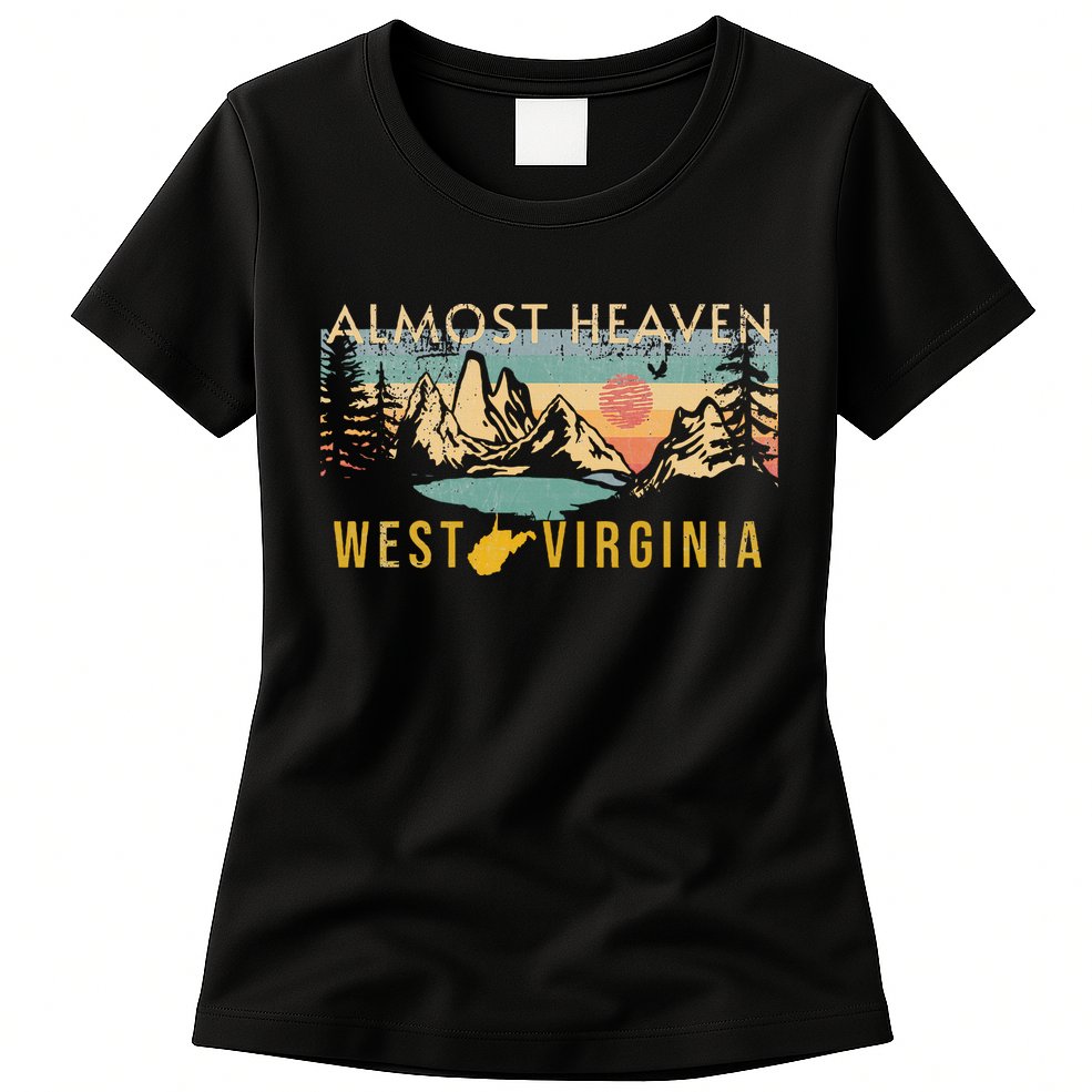 West Virginia Almost Heaven Womens T-Shirt