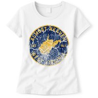 West Virginia Almost Heaven State Map WV Home Vintage 304 Womens T-Shirt