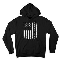 Wrestling Vintage American Flag USA Quote Wrestler Wrestle  Hoodie