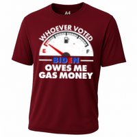 Whoever Voted Biden Owes Me Gas Money Cooling Performance Crew T-Shirt