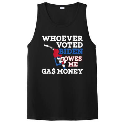 Whoever Voted Biden Owes Me Gas Money PosiCharge Competitor Tank