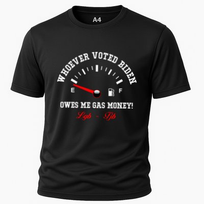 Whoever Voted Biden Owes Me Gas Money LGBFJB Performance Shirt