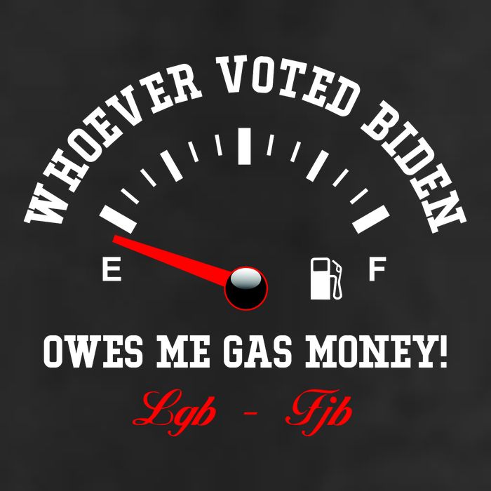 Whoever Voted Biden Owes Me Gas Money LGBFJB Adult Drive Performance Visor