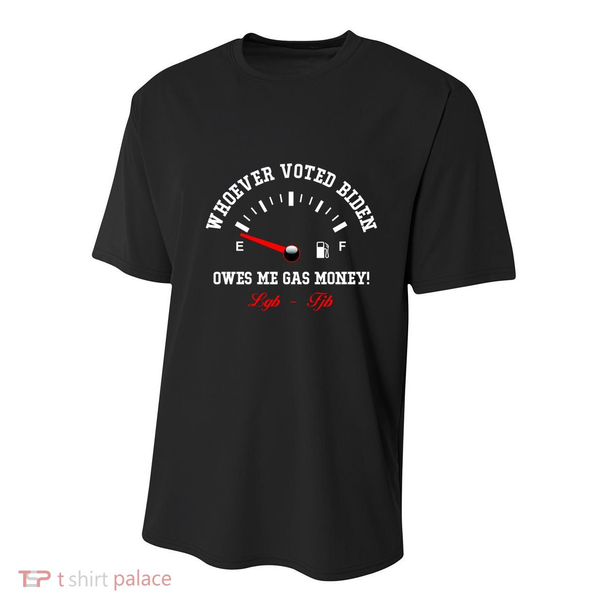 Whoever Voted Biden Owes Me Gas Money LGBFJB Youth Performance Sprint T-Shirt