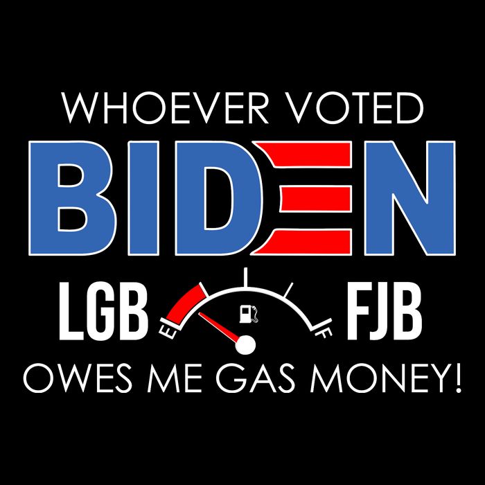 Whoever Voted Biden Owes Me Gas Money Funny LGBFJB USA-Made Doggie Bandana