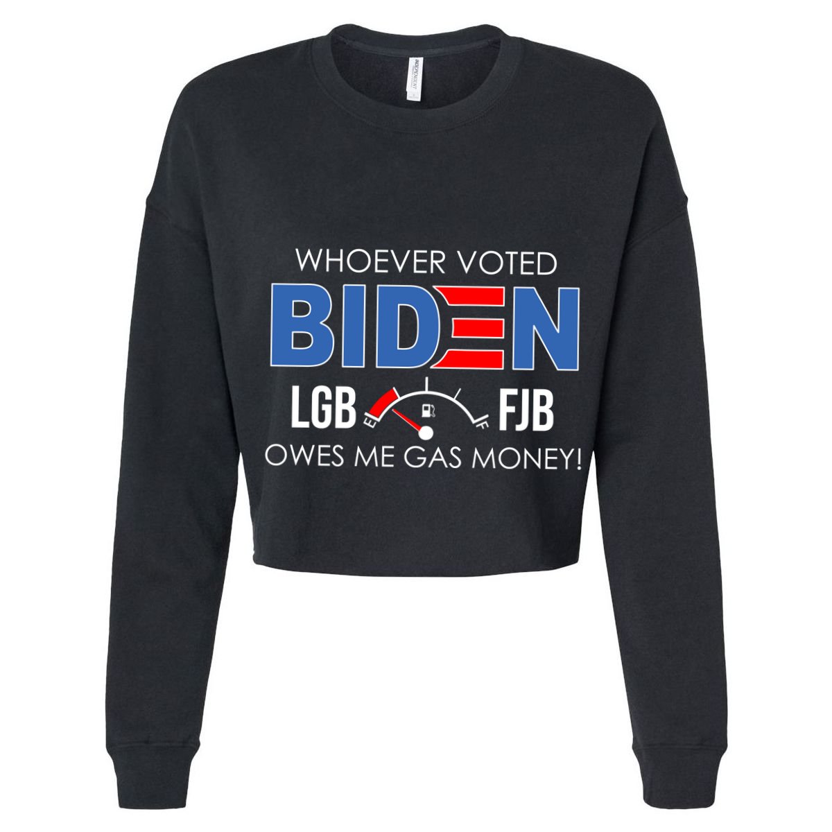 Whoever Voted Biden Owes Me Gas Money Funny LGBFJB Cooling Performance Crew T-Shirt