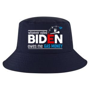 Whoever Voted Biden Owes Me Gas Money Cool Comfort Performance Bucket Hat