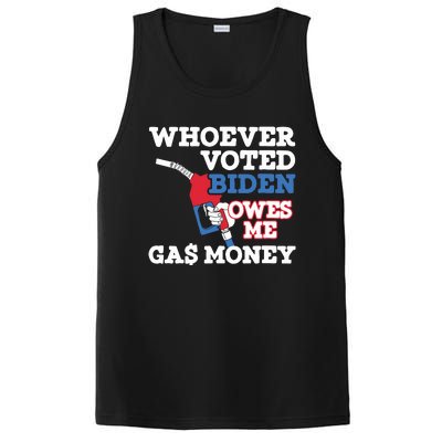 Whoever Voted Biden Owes Me Gas Money PosiCharge Competitor Tank