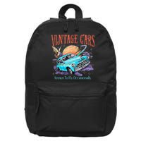 WeasleyS Vintage Cars Known To Fly Occasionally Quote 16 in Basic Backpack