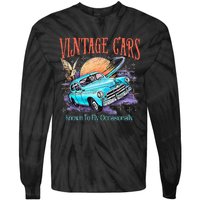 WeasleyS Vintage Cars Known To Fly Occasionally Quote Tie-Dye Long Sleeve Shirt