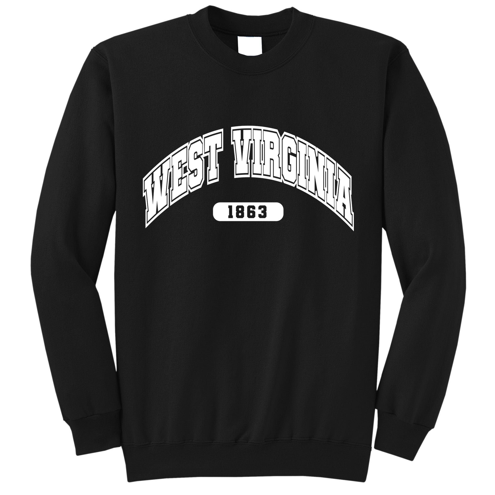 West Virginia Collegiate Style 1863 Tall Sweatshirt