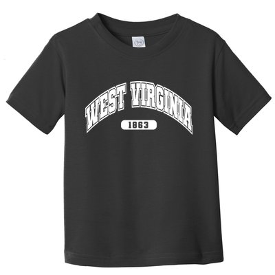 West Virginia Collegiate Style 1863 Toddler T-Shirt