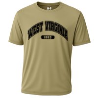 West Virginia Collegiate Style 1863 Cooling Performance Crew T-Shirt