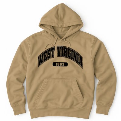West Virginia Collegiate Style 1863 Hoodie