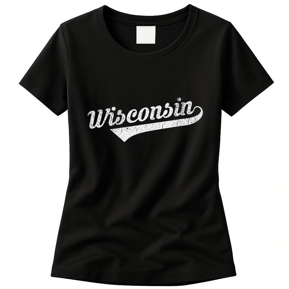 Wisconsin Vintage City Womens T-Shirt