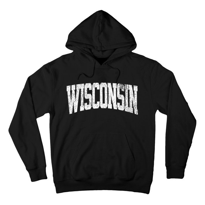 Wisconsin Vintage City Hoodie