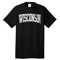 Wisconsin Vintage City Tall T-Shirt