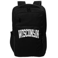 Wisconsin Vintage City Impact Tech Backpack