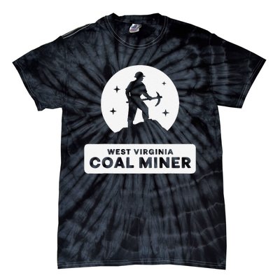 West Virginia Coal Miner Tie-Dye T-Shirt