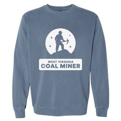 West Virginia Coal Miner Garment-Dyed Sweatshirt