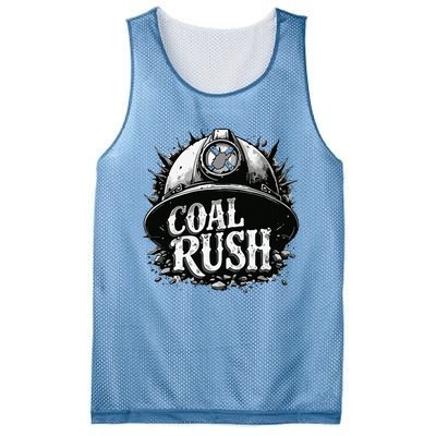 West Virginia Coal Rush Mesh Reversible Basketball Jersey Tank