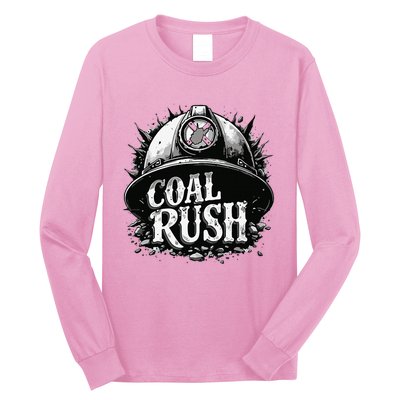 West Virginia Coal Rush Long Sleeve Shirt