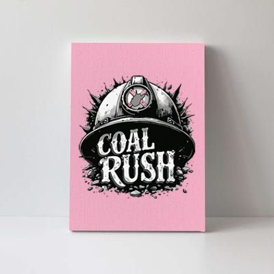 West Virginia Coal Rush Canvas