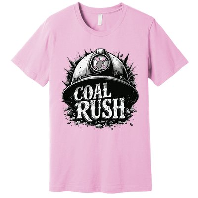 West Virginia Coal Rush Premium T-Shirt