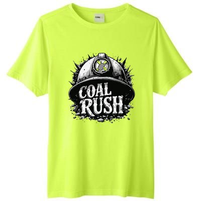 West Virginia Coal Rush Tall Fusion ChromaSoft Performance T-Shirt