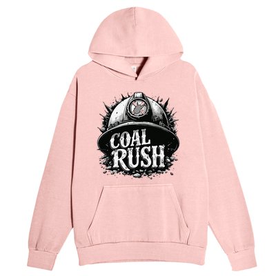 West Virginia Coal Rush Urban Pullover Hoodie