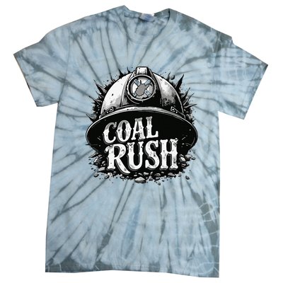 West Virginia Coal Rush Tie-Dye T-Shirt