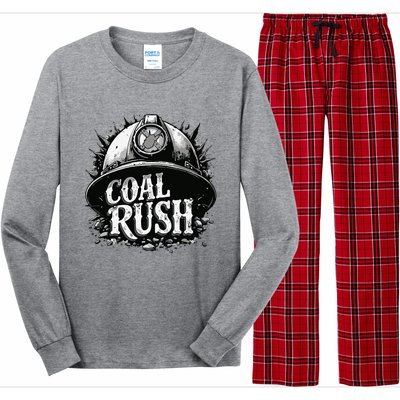 West Virginia Coal Rush Long Sleeve Pajama Set