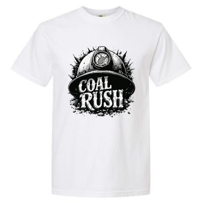 West Virginia Coal Rush Garment-Dyed Heavyweight T-Shirt