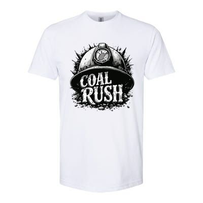 West Virginia Coal Rush Softstyle CVC T-Shirt