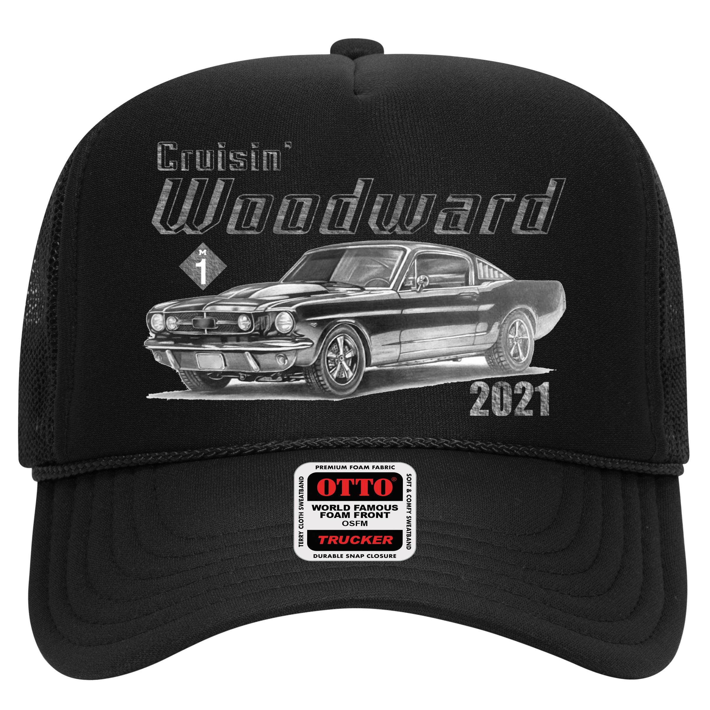Woodward Vintage Classic Cruisin M1 Car Cruise Hat