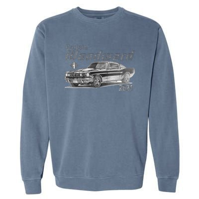 Woodward Vintage Classic Cruisin M1 Car Cruise Garment-Dyed Sweatshirt